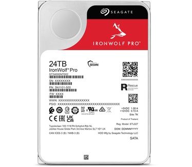 Seagate IronWolf Pro (ST24000NT002), 24TB