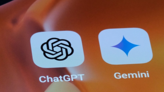 ChatGPT en Gemini, de AI-apps van OpenAI en Google