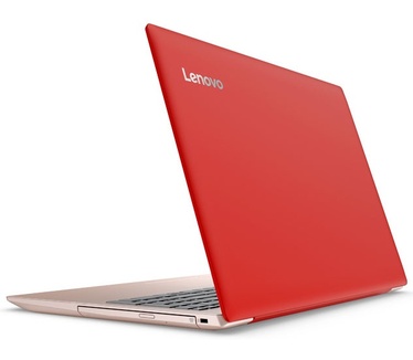 Lenovo IdeaPad 320-15AST (80XV00LAMB, Azerty toetsenbord, Rood)