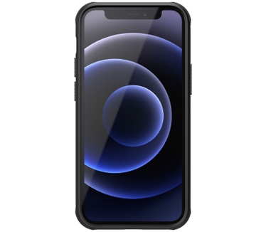 Nillkin Frosted Shield Hard Case - iPhone 12 Mini (5.4") - Zwart Zwart