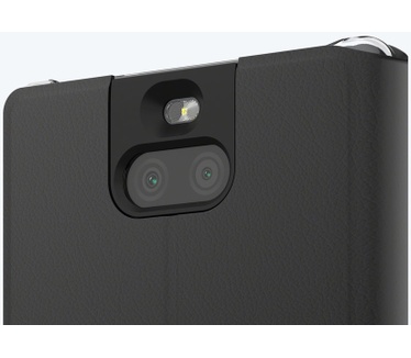 Sony Xperia 10 Style Cover Solid SCBI10 (Xperia 10) Zwart