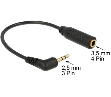 Delock 0.17m 2.5mm/3.5mm