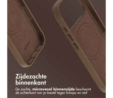 Accezz MagSafe Leather Backcover