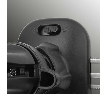 4smarts Ventilatierooster Telefoonhouder voor in de auto 360° draaibaar 62 - 90 mm