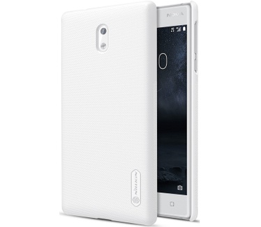 Nillkin Frosted Shield Hard Case voor Nokia 3 - Wit Wit