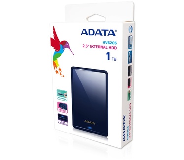 Adata HV620S 1TB Blauw