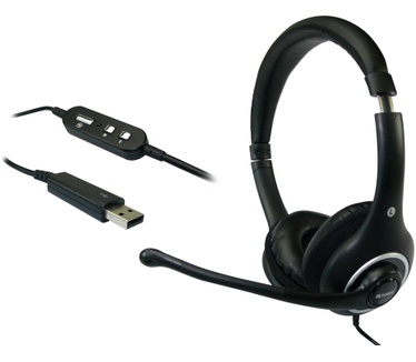 Sandberg Plug'n Talk Headset USB Black