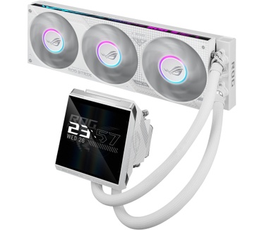 ASUS ROG Strix LC IV 360 ARGB LCD White Edition