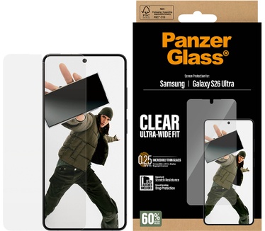 PanzerGlass PanzerGlass® Screen Protector Samsung Galaxy S26 Ultra | Ultra-Wide Fit w. EasyAligner