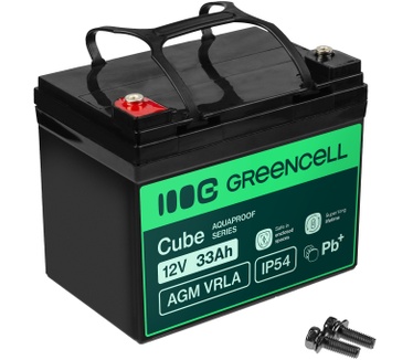 Green Cell AGM12V33AH-J