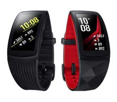 Samsung Gear Fit 2 Pro Large Zwart (Zwart)