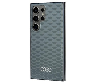 Audi IML Pattern Back Case Samsung Galaxy S24 Ultra (S928) Grijs Grijs