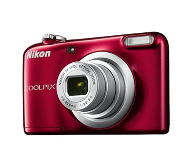 Nikon Coolpix A10 + Tas Rood