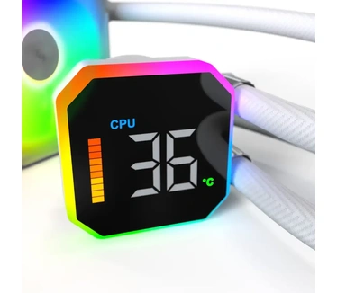 Montech HyperFlow Digital 360 Wit