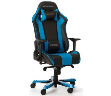 DXRacer King Gaming Chair Zwart/Blauw OH/KS06/NB