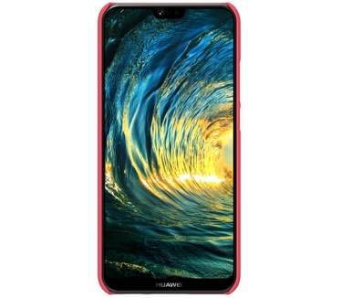 Nillkin Frosted Shield Hard Case voor Huawei P20 Lite - Rood  Rood