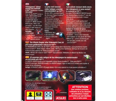Space Invaders Evolution, PSP