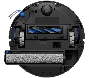 Ecovacs Deebot DEEBOT T90 PRO OMNI Robotstofzuiger en -mop, 30.000Pa, PowerBoost-opladen, OZMO ROLLER 3.0 met TruEdge 3.0, Automatische reinigingsmiddeldosering, AGENT YIKO AI, Zwart