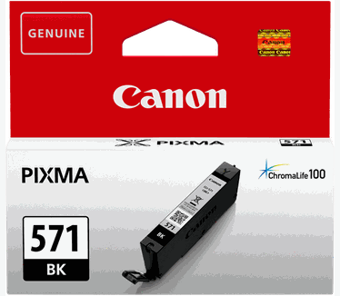 Canon CLI-571BK inktcartridge zwart (origineel)