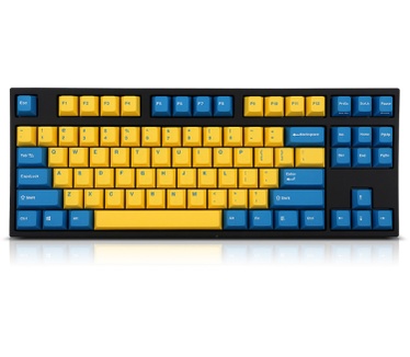 Leopold FC750RR PD ye/bk PBT MX Red US
