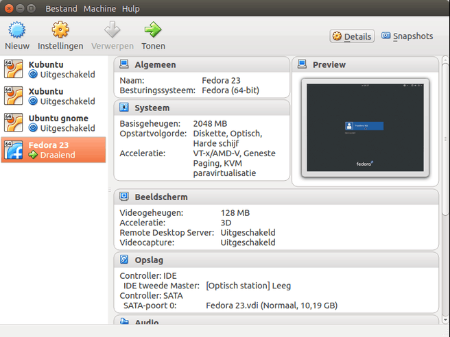Oracle VirtualBox 5.0