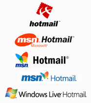 Hotmail logo-verandering door de jaren heen