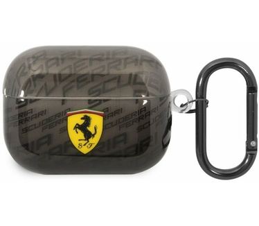 Ferrari Gradient Allover Case - Apple Airpods Pro - Zwart