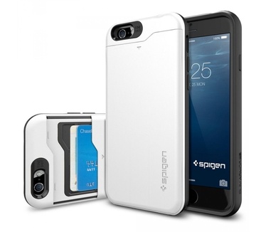 Spigen Case Slim Armor CS Apple iPhone 6 SGP10965 (Shimerry White) voor iPhone 6