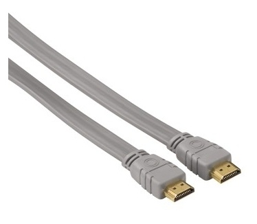 Hama Flat Ribbon Cable, HDMI plug, 1.5m