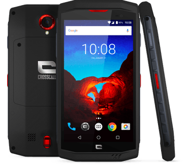 Crosscall Trekker X3 (+floating case) Rood, Zwart