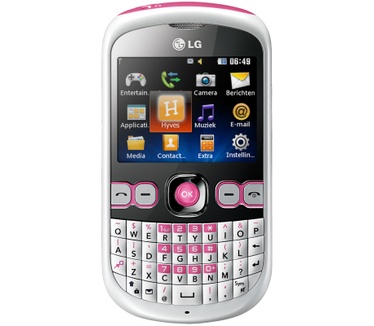 LG C300 In Touch Text Roze