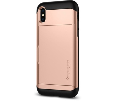 Spigen Apple iPhone X Hoesje Slim Armor CS (iPhone X) Rosé Goud
