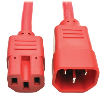 Tripp-Lite P018-002-ARD Rood