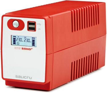 Salicru SPS SOHO+ Line-interactive UPS 500 VA - 2200 VA with dual USB charger