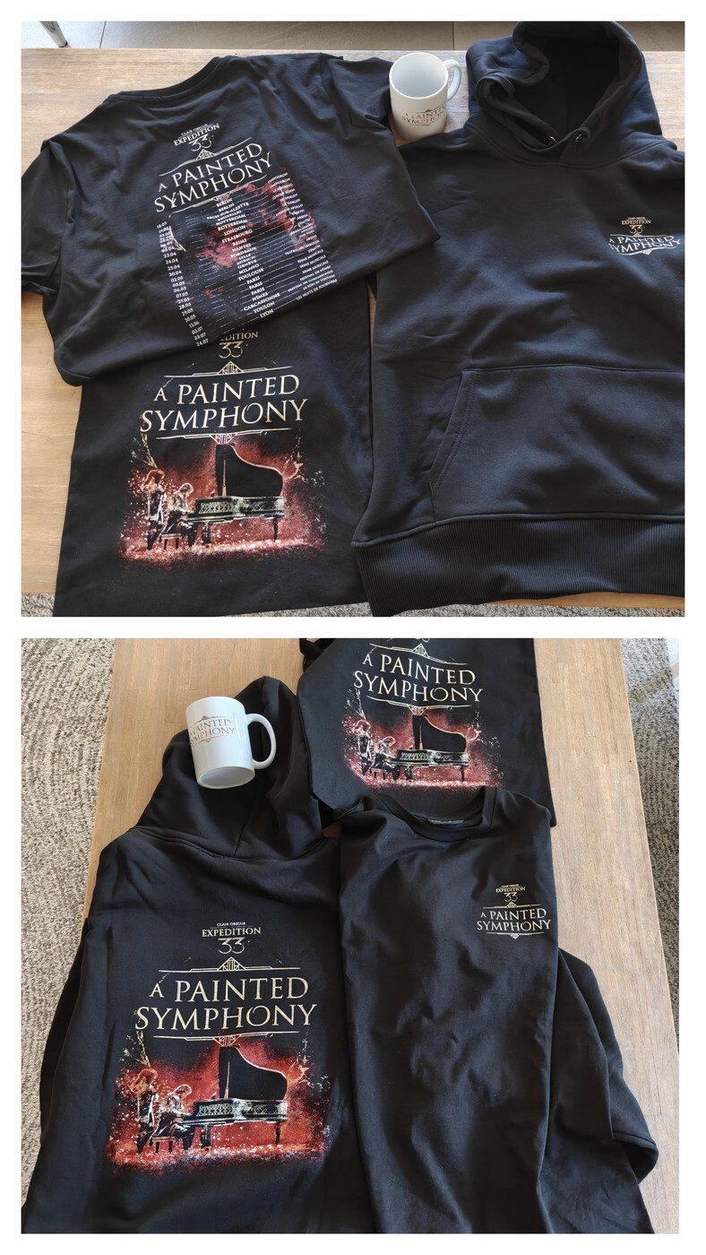 Clair Obscur: Expedtion 33 - a Painted Symphony concert merch