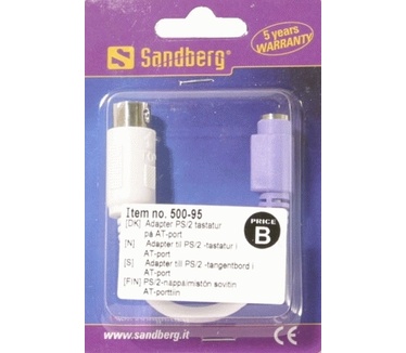 Sandberg Adapter PS/2-keyboard on AT