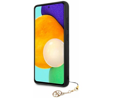 Guess 4G Charms Hard Case voor Samsung Galaxy A52 - Bruin Bruin