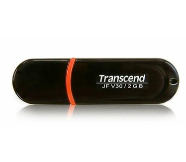 Transcend JetFlash V30 2GB Zwart