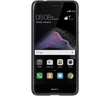 Nillkin Frosted Shield Hard Case voor Huawei P8 Lite 2017 - Zwart Zwart