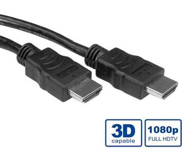 Value HDMI High Speed Cable met Ethernet M-M, LSOH 2,0m