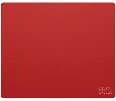 Lethal Gaming Gear Saturn PRO Square Soft Red - Maat: XL