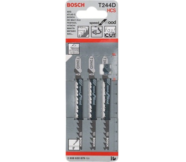 Bosch T 244 D Speed for Wood decoupeerzaagbladen