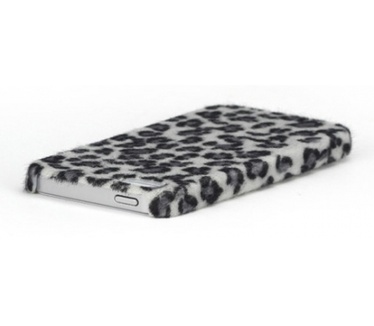 Kees KEES Luipaard Print Pluche Hoesje Apple iPhone 5S