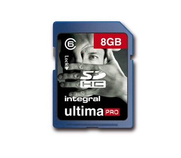 Integral UltimaPro SDHC 8GB Class 6