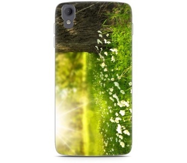 Just in Case BlackBerry DTEK50 Hoesje witte bloemen