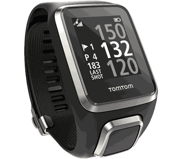 TomTom Golfer 2 - large Aluminium (Zwart)