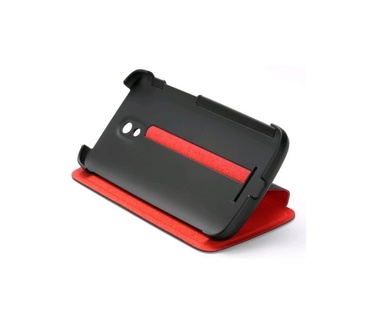 HTC HC V911 Double Dip Flip Case Desire 500 (black/red)