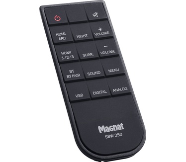 Magnat SBW 250 Soundbar met draadloze subwoofer