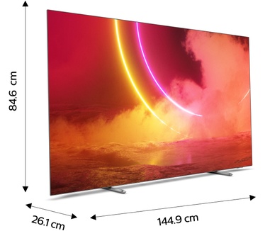 Philips 65OLED805/12 Zwart