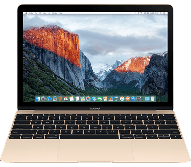 Apple MacBook 12" (2016) 1,1GHz 256GB Goud